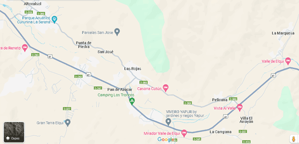 Situación del transporte público para los pueblos del Valle del Elqui